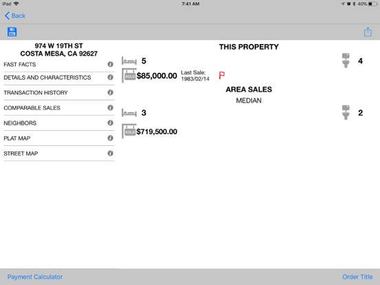 TitlePro247 iPad screenshot 5 - Business app