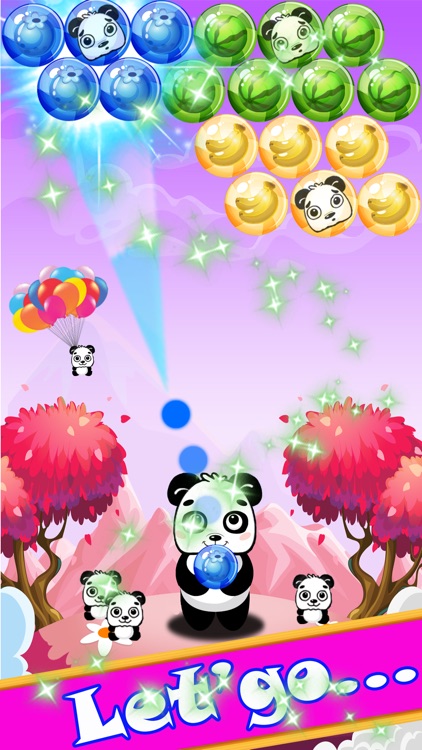 Panda Shoot Bubble Fruits screenshot-4