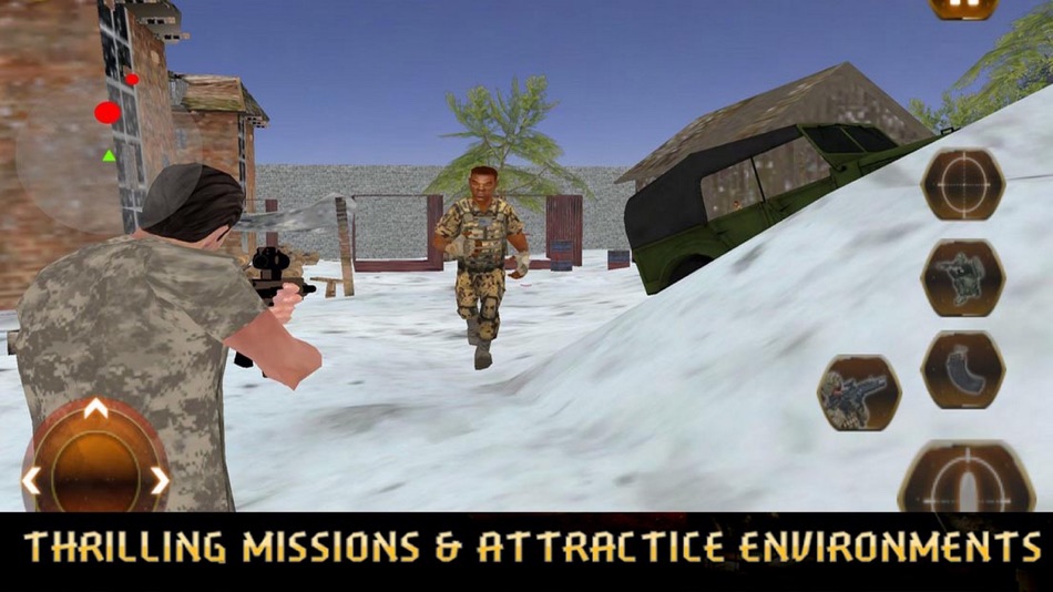 US Army Attack: Snow War - 1.0 - (iOS)