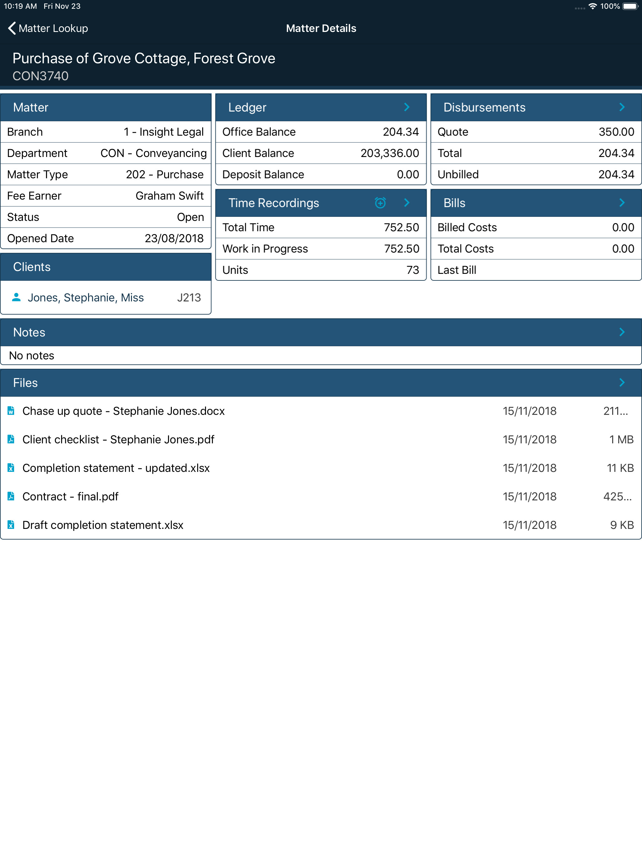 Insight Legal screenshot 6