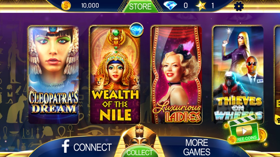 Diamonds Of Egypt Slots - 1.632 - (iOS)