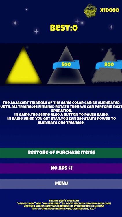 TrianglesClear! screenshot-4