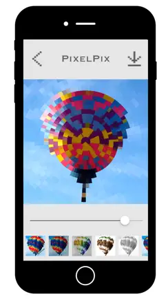 PixelPix pixel photo editor iPhone image 2