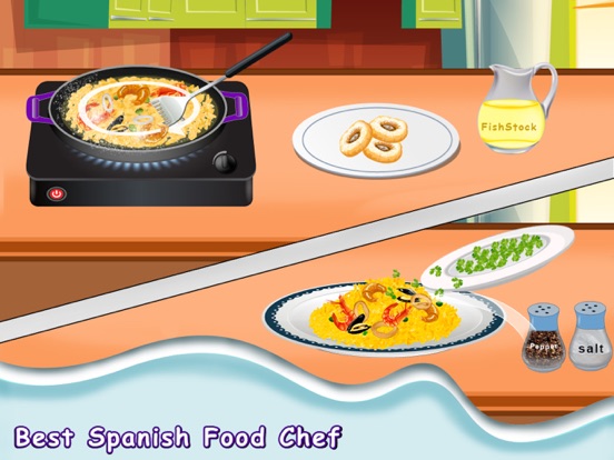 Screenshot #5 pour Seafood Paella Spanish Cuisine