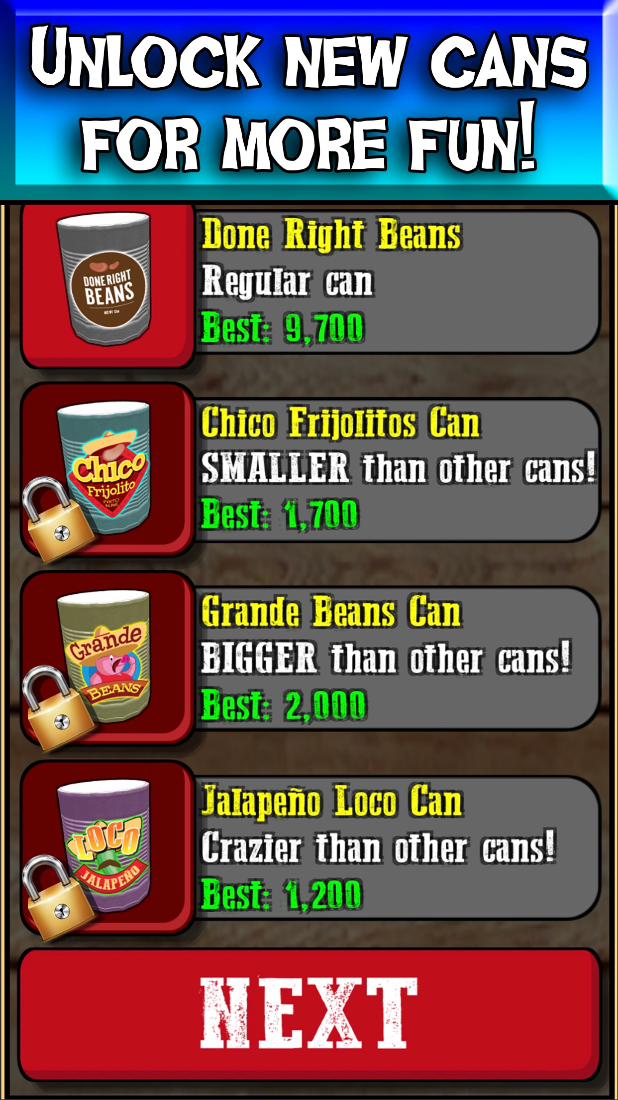 MexiCAN Game