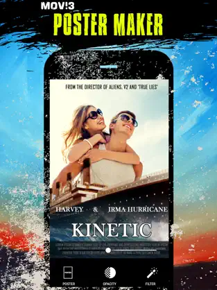 Screenshot 2 Creador de carteles de películ iphone