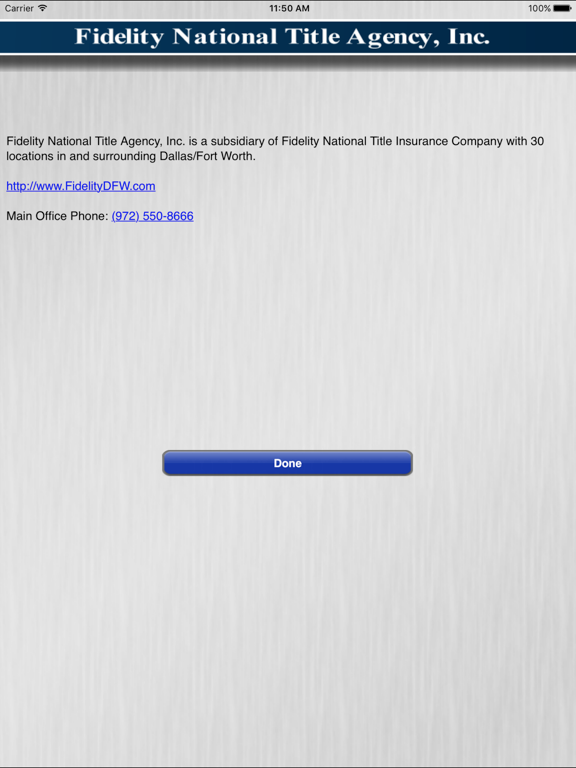 Texas Title Rate Calculator iPad screenshot 2 - Business app