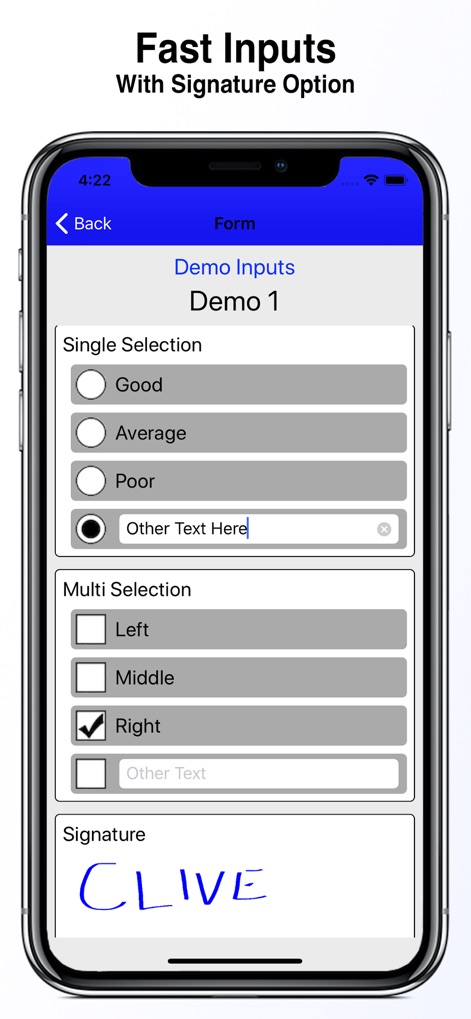 Forms - Productivity App | MWM