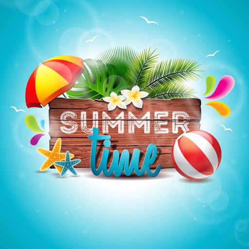 Summer Vacation Stickers Pack
