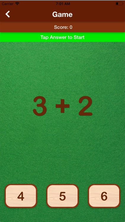 Add Up Fast - Subtraction Math