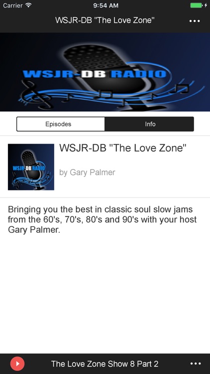 WSJR-DB "The Love Zone"