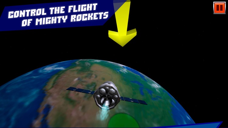 USA Space Force Rocket Flight