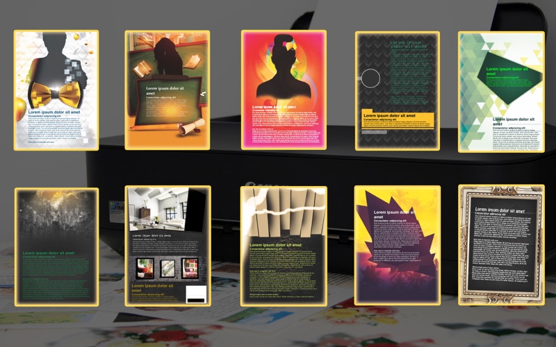 Screenshot #1 pour Flyer for templates(practical)