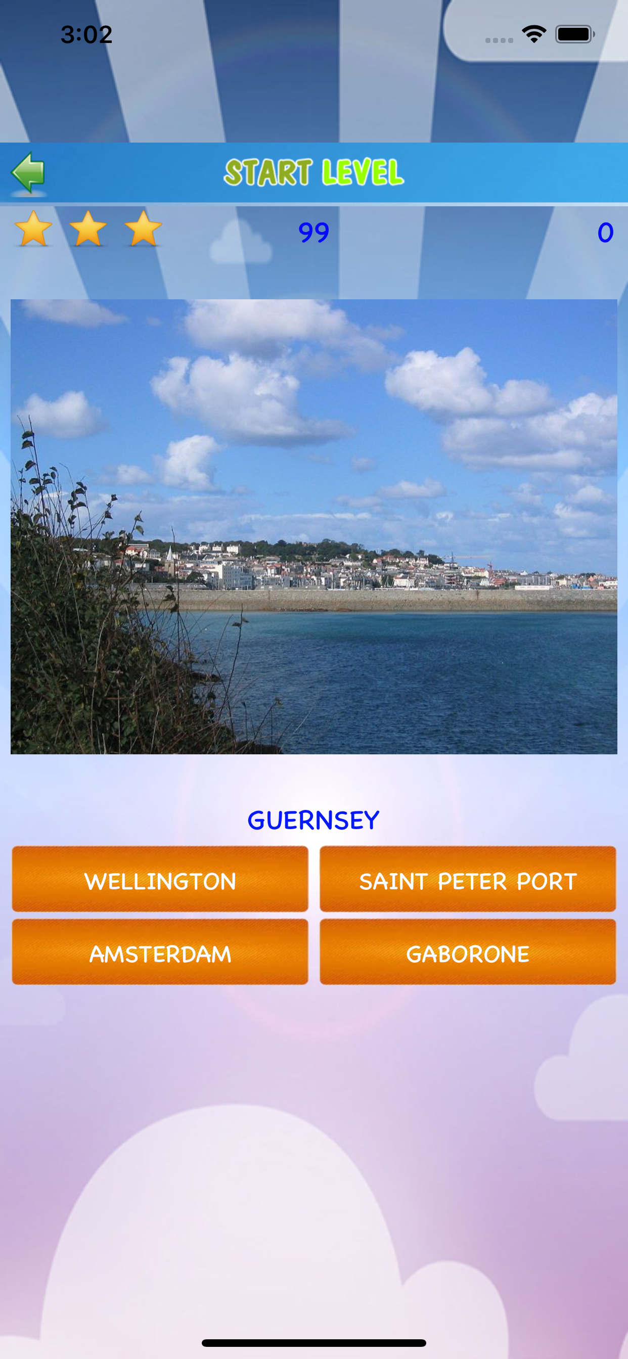 Capital quiz with photo