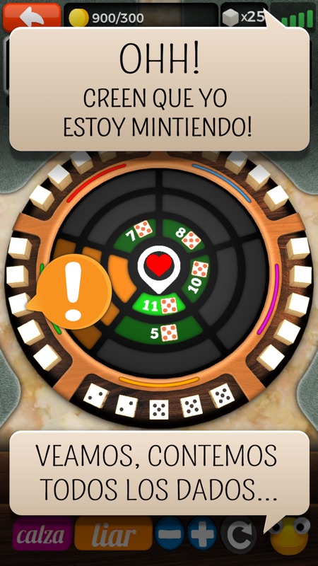 Dudo En linea Multijugador screenshot 4