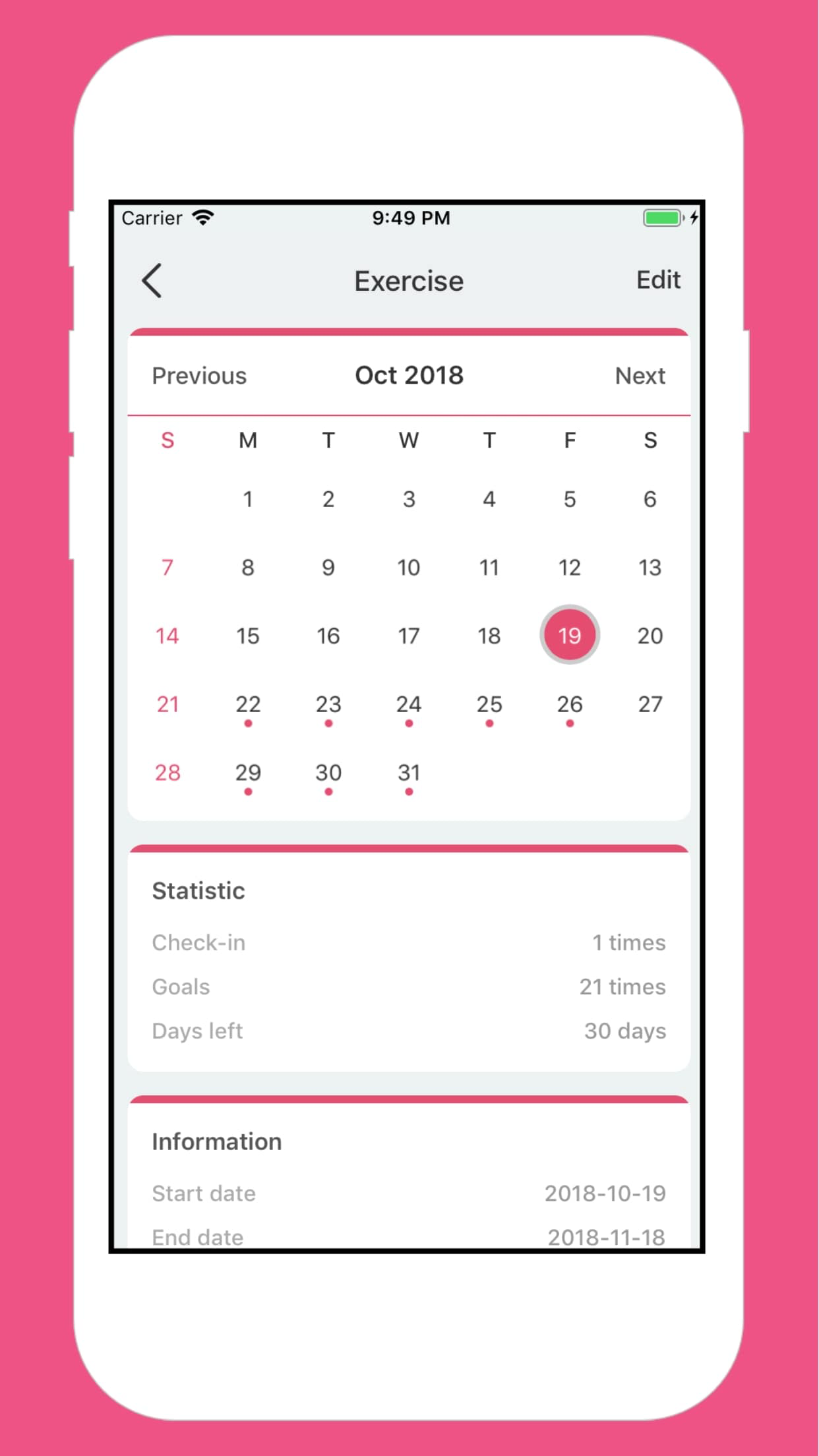 Little Goals - Habit Tracker