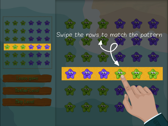 Screenshot #6 pour Starfish Mania – Pattern Match Sea Creatures Game