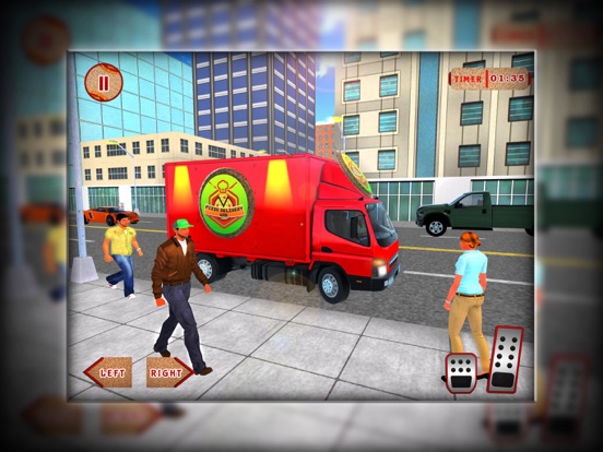 City Pizza Cargo Delivery Boy image #1