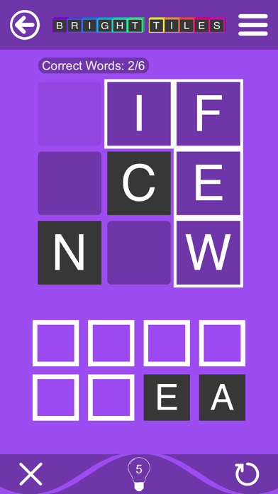 Bright Tiles - Word Puzzles screenshot 4