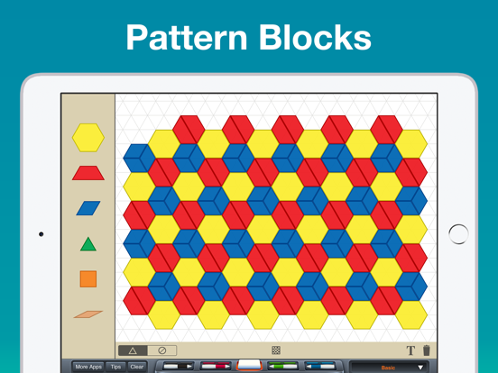 Pattern Blocks Manipulativeのおすすめ画像1