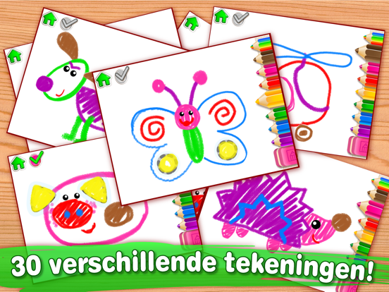 Tekenen voor kinderen! iPad app afbeelding 5