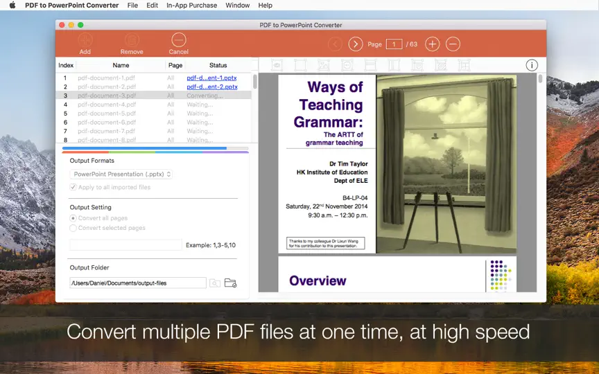 PDF To PowerPoint Converter iPhone Ekran Görüntüsü 4