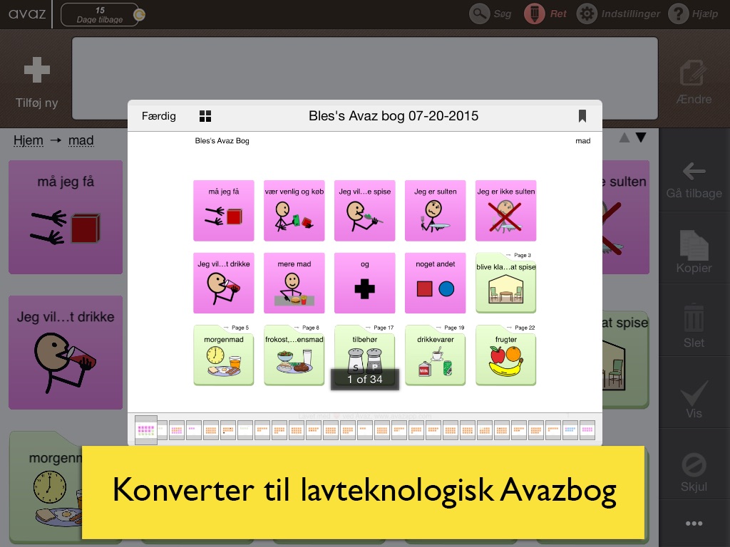 Avaz - Billedkommunikation App screenshot 4