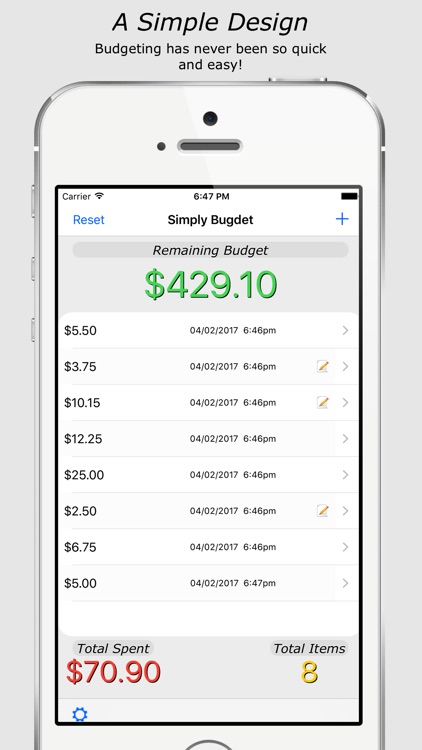 Simply Budget App