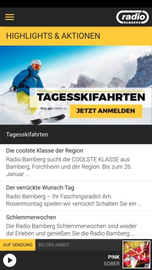 Radio Bamberg im App Store
