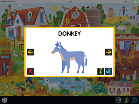 EASY ENGLISH  THE FARM iPad screenshot