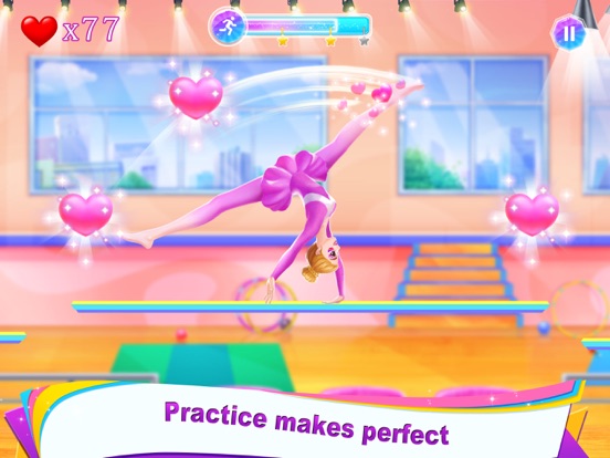 Gymnastics Queen iPad screenshot 4 - Games app