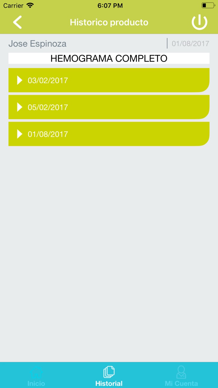 iPhone screenshot