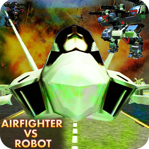 AirFighter VS Mech Robot Batle icon