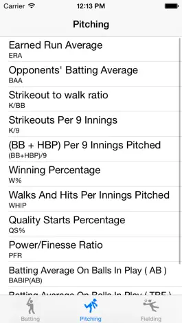 Game screenshot Baseball Statistics Calculator apk