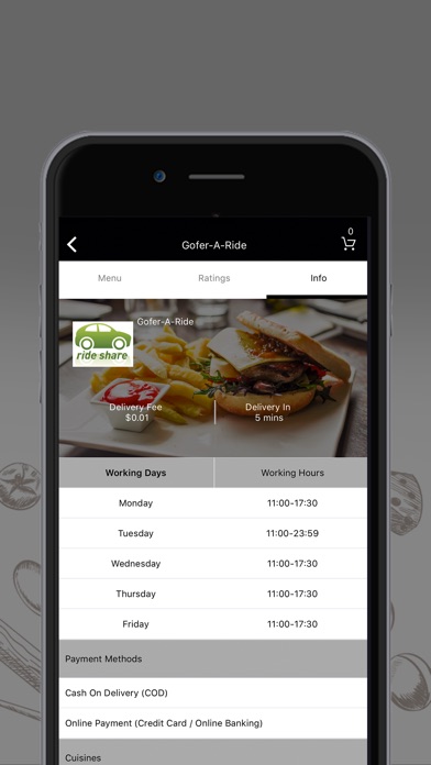 GoFerFood screenshot 3