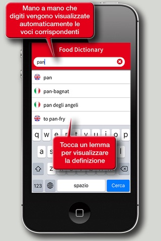 Dizionario di Gastronomia screenshot 2