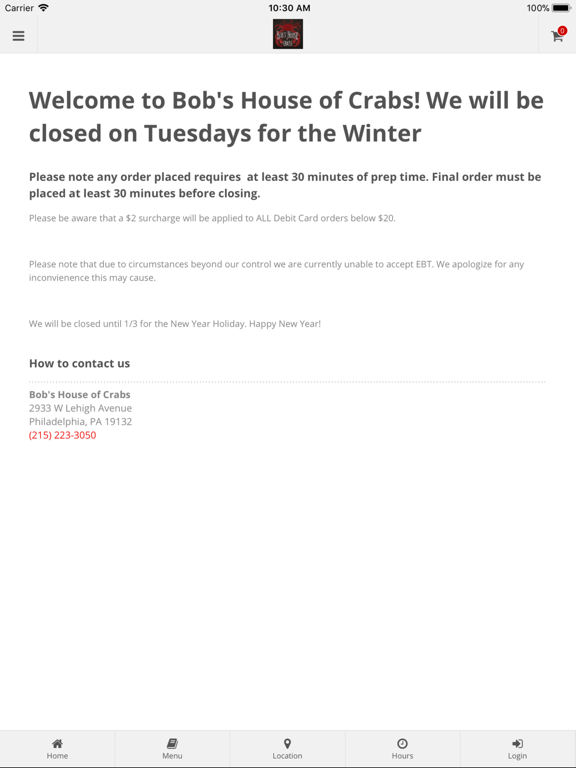 Bob's House of Crabs