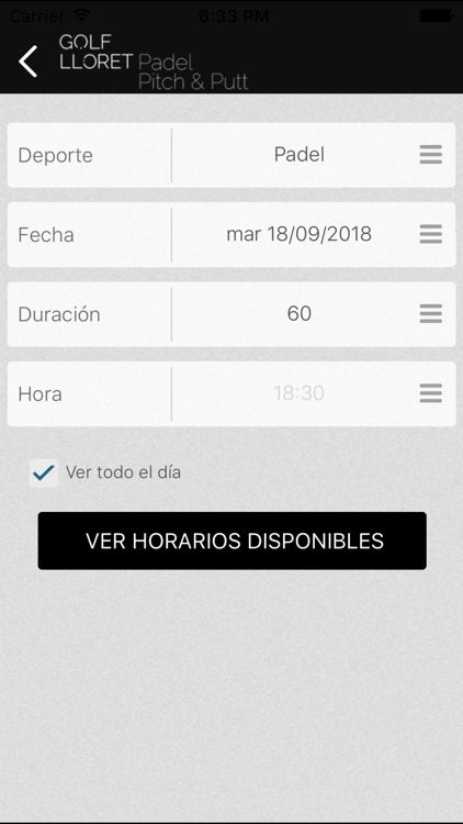 Padel Golf Lloret screenshot-3