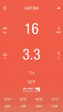 Game screenshot Breeze Surf Forecast apk