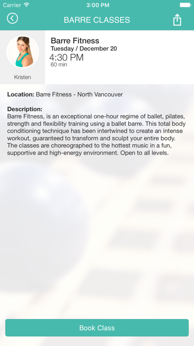 Barre Fitness screenshot 4