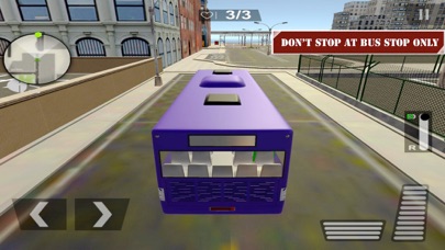 Driving Bus Student:City Road screenshot 2