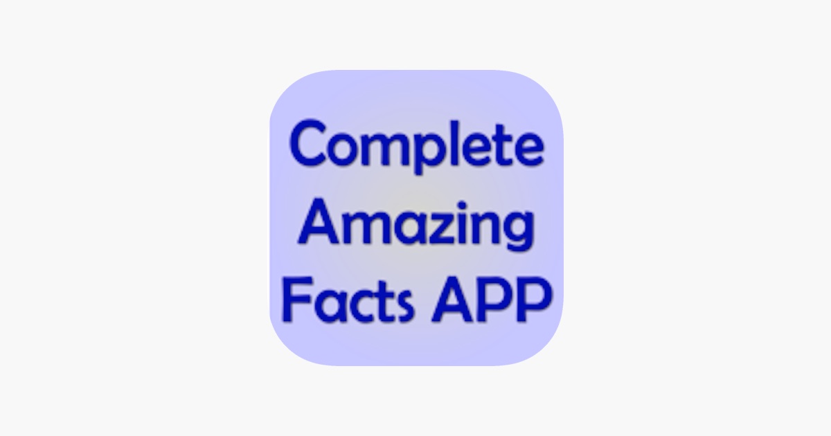 ‎Complete Amazing Fact APP App - App Store