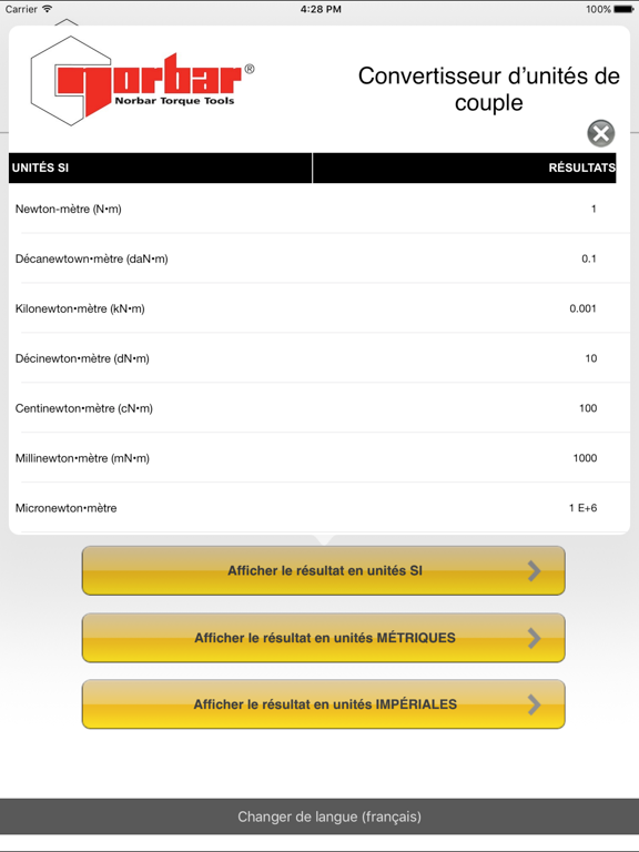 Screenshot #6 pour Torque Unit Calculator