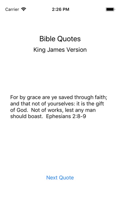 KJV Quotes - Bible Verses screenshot 3