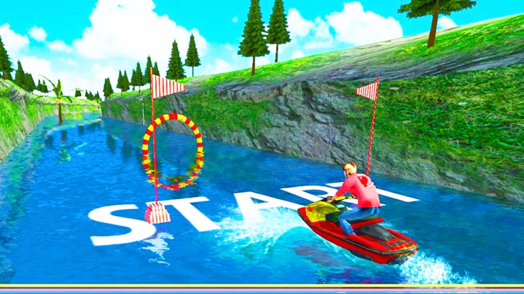 Water Surfing Speed Boat Racer screenshot-5