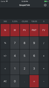 Simple TVM screenshot