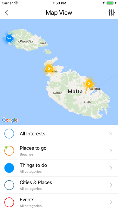 App screenshot