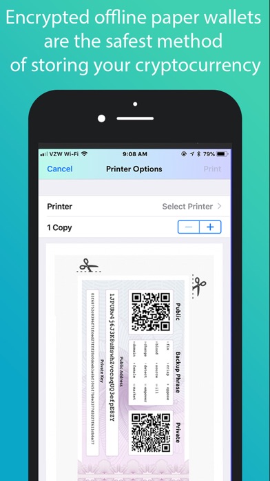 PaperVault:Crypto Cold Storage screenshot 3