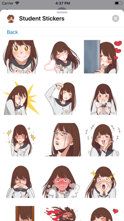 College Stickers screenshot-3