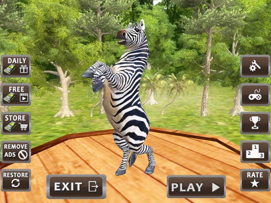 Screenshot #4 pour Saut d'animaux: Stunt Driver